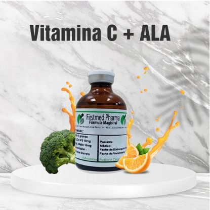Imagen de Vitamina C 15 gr+ALA Mega C